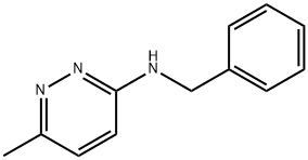 N-苄基-6-甲基哒嗪-3-胺 结构式