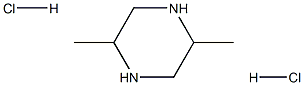 2,5-二甲基哌嗪二盐酸盐 结构式