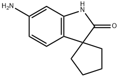 6'-Aminospiro[cyclopentane-1,3'-indolin]-2'-one 结构式