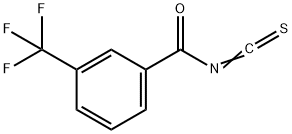 3-(trifluoromethyl)benzoyl isothiocyanate 结构式