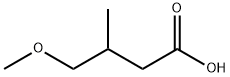 4-methoxy-3-methylbutanoic acid 结构式