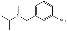 3-{[methyl(propan-2-yl)amino]methyl}aniline 结构式