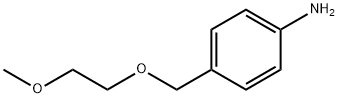 4-[(2-methoxyethoxy)methyl]aniline 结构式