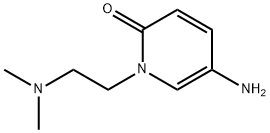 5-氨基-1-[2-(二甲氨基)乙基]-1,2-二氢吡啶-2-酮 结构式