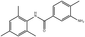 3-amino-4-methyl-N-(2,4,6-trimethylphenyl)benzamide 结构式