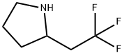 2-(2,2,2-trifluoroethyl)pyrrolidine 结构式