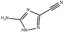 5-氨基-1H-1,2,4-三唑-3-甲腈 结构式