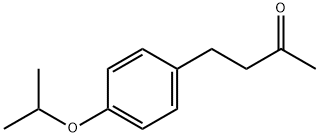 4-(4-异丙氧基苯基)丁烷-2-酮 结构式