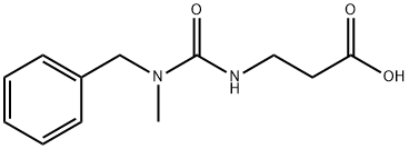 3-{[benzyl(methyl)carbamoyl]amino}propanoic acid 结构式