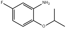 5-Fluoro-2-isopropoxyaniline 结构式