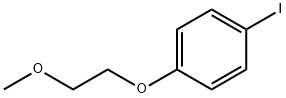 1-碘-4-(2-甲氧基乙氧基)苯 结构式