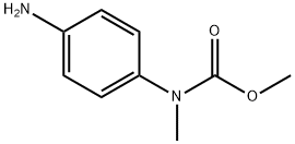 甲基 N-(4-氨基苯基)-N-甲基氨基甲酯 结构式