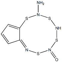 2-amino-4H,5H,6H-cyclopenta[d][1,3]thiazol-6-one 结构式