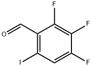 2,3,4-TRIFLUORO-6-IODOBENZALDEHYDE 结构式