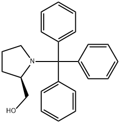 (R)-(1-TRITYLPYRROLIDIN-2-YL)METHANOL 结构式