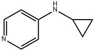 N-环丙基吡啶-4-胺 结构式