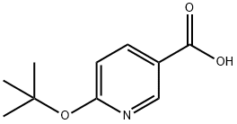 6-(tert-butoxy)pyridine-3-carboxylic acid 结构式
