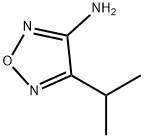 4-(propan-2-yl)-1,2,5-oxadiazol-3-amine 结构式