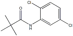 N-(2,5-dichlorophenyl)-2,2-dimethylpropanamide 结构式