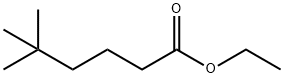 ethyl 5,5-dimethylhexanoate 结构式
