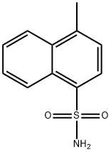 4-甲基萘-1-磺酰胺 结构式