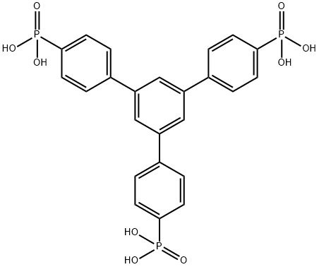 1,3,5-tris(4-Phosphonophenyl)benzene 结构式
