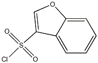 苯并呋喃-3-磺酰氯 结构式