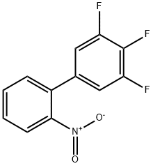 3,4,5-三氟-2'-硝基联苯 结构式