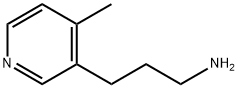 3-(4-methylpyridin-3-yl)propan-1-amine 结构式