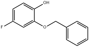 2-(苄氧基)-4-氟苯酚 结构式