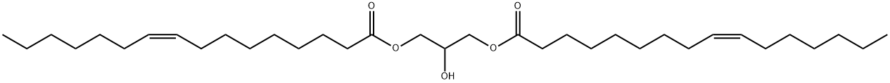 1,3-棕榈烯酸甘油二酯(顺-9) 结构式