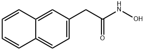 N-羟基-2-(萘-2-基)醋胺石 结构式