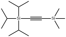 三异丙基[(三甲基硅烷基)乙炔基]硅烷 结构式