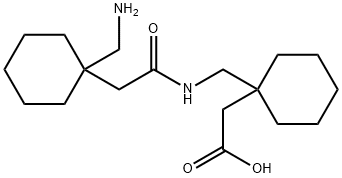 Cyclohexaneacetic acid, 1-[[[2-[1-(aminomethyl)cyclohexyl]acetyl]amino]methyl]-