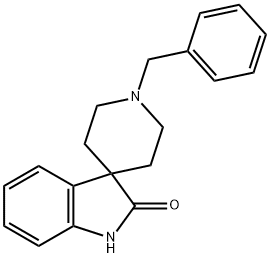 1-BENZYLSPIRO[INDOLINE-3,4'-PIPERIDIN]-2-ONE 结构式