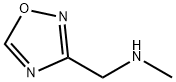 N-甲基-1-(1,2,4-噁二唑-3-基)甲胺 结构式