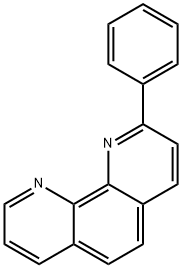 1,10-PHENANTHROLINE, 2-PHENYL 结构式
