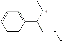 (R)-N-Methyl-1-phenylethanamine hydrochloride 结构式