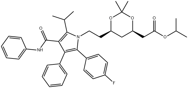 阿托伐他汀钙杂质52 结构式