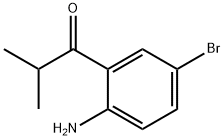 1-(2-AMINO-5-BROMO-PHENYL)-2-METHYL-PROPAN-1-ONE 结构式