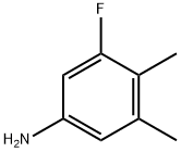 3-氟-4,5-二甲基苯胺 结构式
