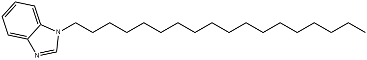 N-十八烷基苯并咪唑 结构式