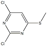 2,4-dichloro-6-(methylsulfanyl)pyrimidine 结构式