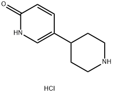 5-(piperidin-4-yl)pyridin-2(1H)-one 结构式