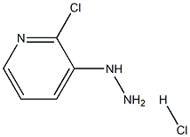 1-(2-chloropyridin-3-yl)hydrazine hydrochloride 结构式