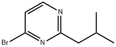 4-Bromo-2-(iso-butyl)pyrimidine 结构式