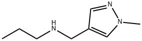[(1-methyl-1H-pyrazol-4-yl)methyl](propyl)amine 结构式