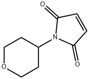 1-(噁烷-4-基)-2,5-二氢-1H-吡咯-2,5-二酮 结构式