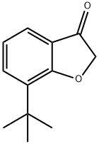 7-叔-丁基-2,3-二氢-1-苯并呋喃-3-酮 结构式