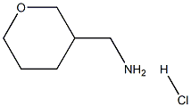 (tetrahydro-2H-pyran-3-yl)MethanaMine hydrochloride 结构式
